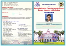 National Conference on “Discrete Mathematics, Theoretical Computer Science, Computer Engineering and